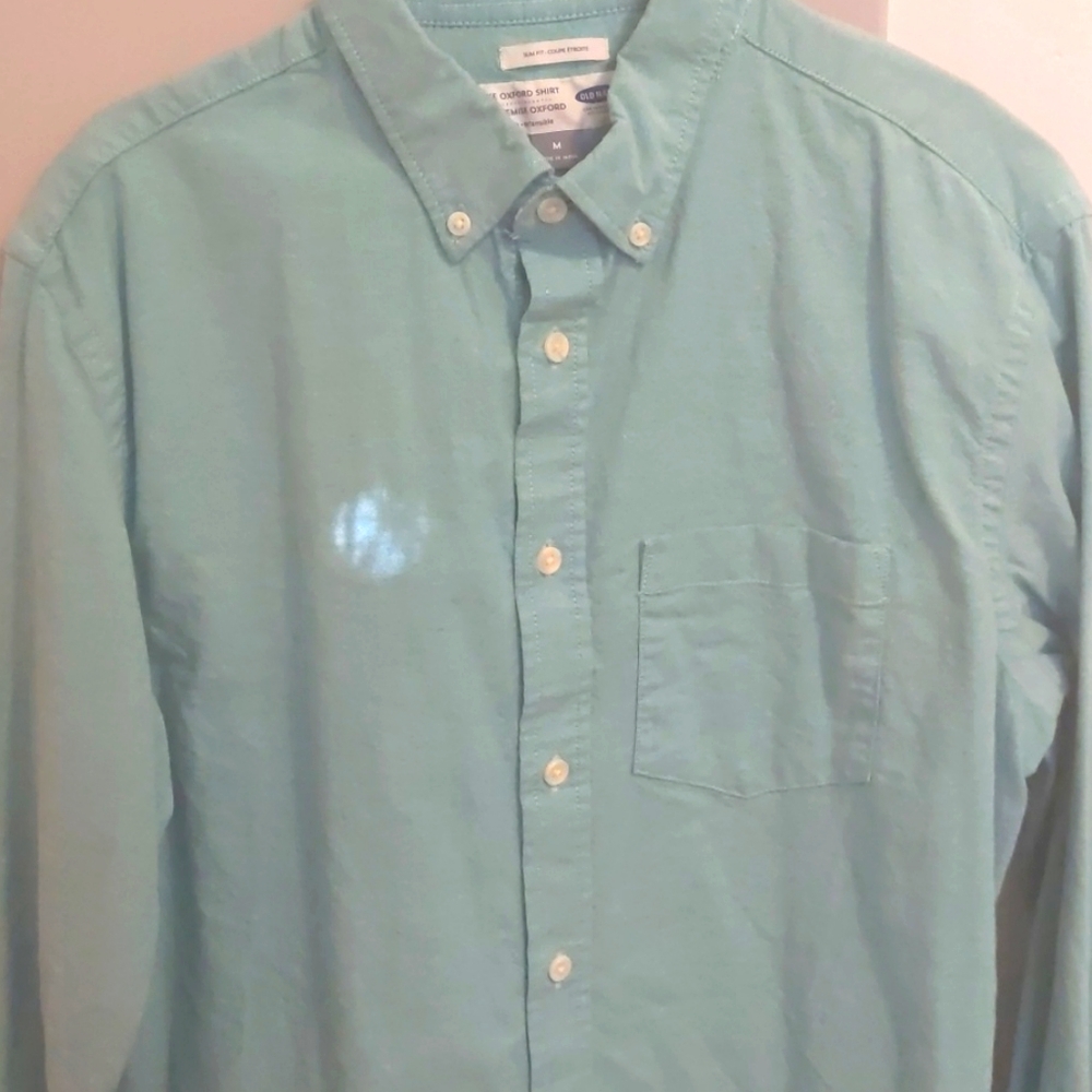Mint Long Sleeve Dress Shirt
